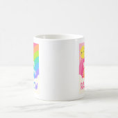 Du bist dein eigener Regenbogen Kaffeetasse (Mittel)