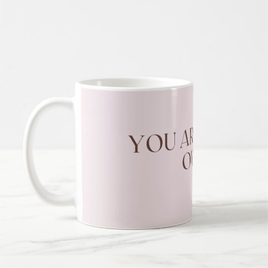 Du bist dein eigenes Genie Kaffeetasse (Links)