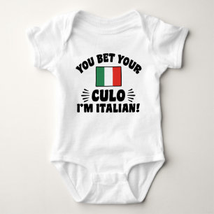 Du bist dein Kulo, ich bin Italiener Baby Strampler
