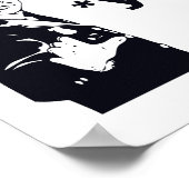 Du bist deine Grammatikpolizei Poster (Ecke)