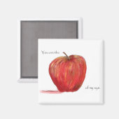 Du bist der Apfel meines Auges Magnet (Vorderseite/Rückseite)