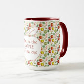 Du bist der APPLE meines Auges Tasse (VorderseiteRechts)