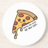 Du bist der Ausschnitt meines Lebens Getränkeuntersetzer (Vorne)