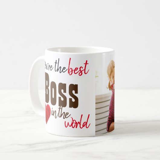 Du bist der beste Boss der Tasse (Vorderseite Links)