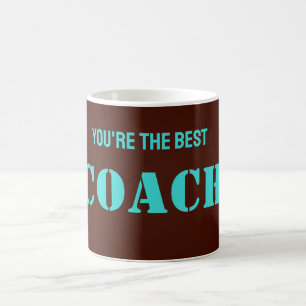 Du bist der beste Coach Kaffeetasse