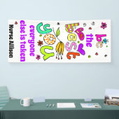 Du bist der Beste, der du bist. Dekoration der Sc Banner (Messe)