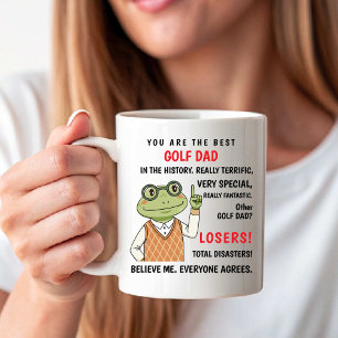 Du bist der beste Golf-Vater, andere Verlierer lus Kaffeetasse