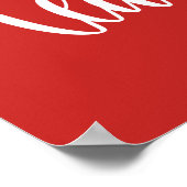 Du bist der beste Lehrer Poster (Ecke)