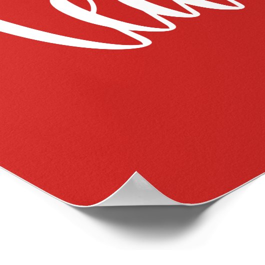 Du bist der beste Lehrer Poster (Ecke)