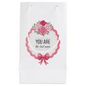 Du bist der beste Muttertag | Geschenktasche Kleine Geschenktüte (Vorderseite)