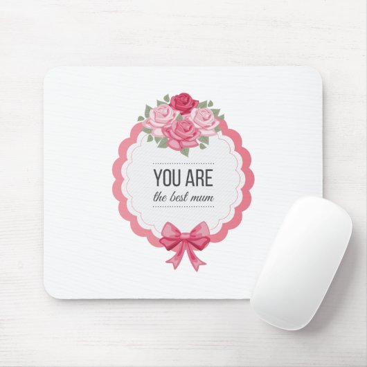 Du bist der beste Muttertag | Mauspad (Mit Mouse)