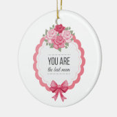 Du bist der beste Muttertag | Ornament (Links)