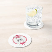 Du bist der beste Muttertag | Untersetzer (Vor Ort)