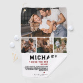 Du bist der beste Par | 4 FOTO Golfhandtuch (Insitu)