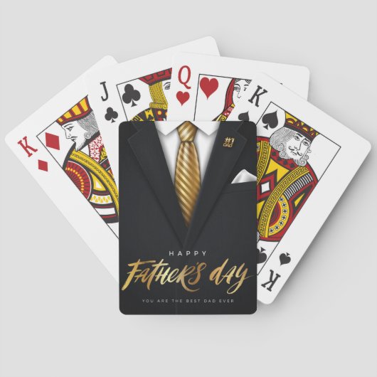 Du bist der beste Vater aller Zeiten, der Black Go Spielkarten (Rückseite)