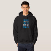 Du bist der beste Vater der Welt Hoodie (Vorne ganz)