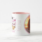 "Du bist der Brownie meines Eiskrems" Personalisie Tasse (Zentrum)