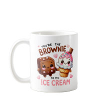 "Du bist der Brownie zu My Ice Cream - Tasse