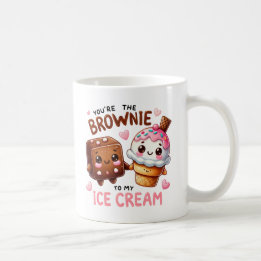 "Du bist der Brownie zu My Ice Cream - Tasse