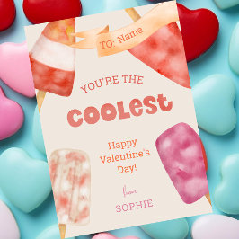 Du bist der coolst lustigste Valentinstag Feiertagskarte