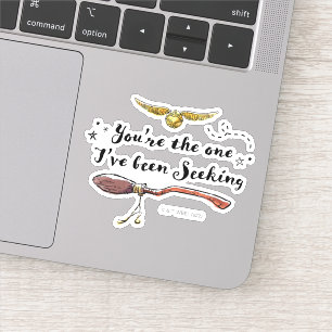 Du bist der, den ich gesucht habe aufkleber