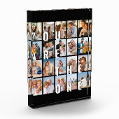 Du bist der Eine 20 Bilder Collage Fotoblock (Links)