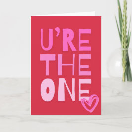 Du bist der Eine Karte