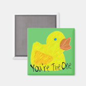 Du bist der Eine Magnet (Vorderseite/Rückseite)