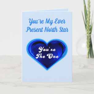 Du bist der Eine Valentinstag-Karte Holiday Card Feiertagskarte