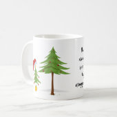 Du bist der Hahn zu meinem Birnbaum. Kaffeetasse (Vorderseite Links)