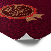 Du bist der Held deiner eigenen Geschichte Poster (Ecke)