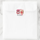 Du bist der "Jam to My Toast" - Aufkleber (Tasche)