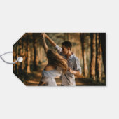 Du bist der Junge zu mir Geschenkanhänger (Rückseite Horizontal)