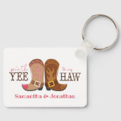 Du bist der Junge zu mir Schlüsselanhänger (Vorderseite)