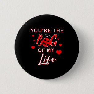 Du bist der Käfer meines Lebens Valentinstag Marie Button