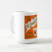 Du bist der Kungpow Kaffeetasse (Vorderseite Links)