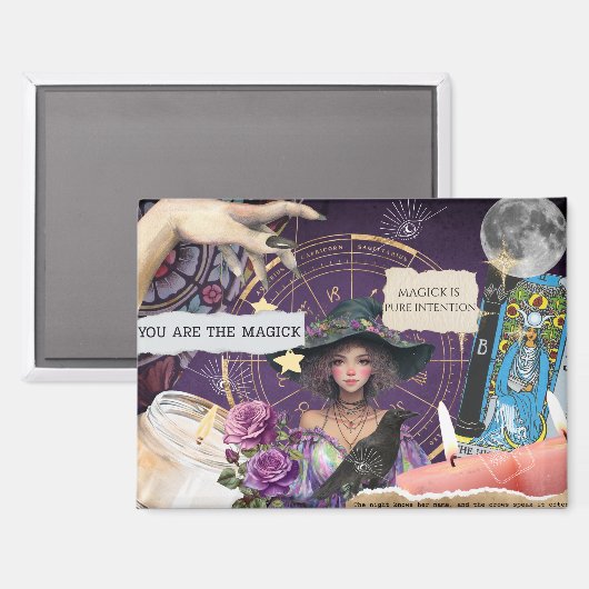Du bist der Magick Magnet (Vorderseite/Rückseite)