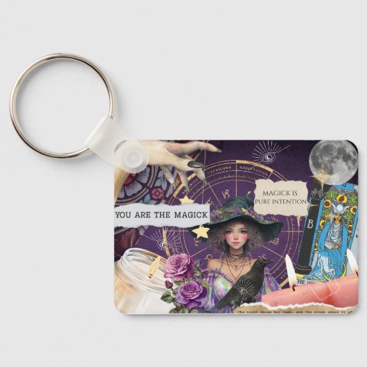 Du bist der Magick Schlüsselanhänger (Rückseite)