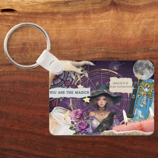 Du bist der Magick Schlüsselanhänger (Rückseite)