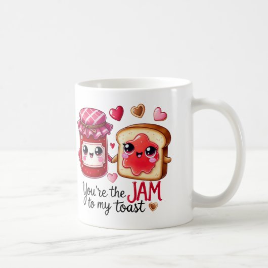 "Du bist der Marsch zu meinem Toast - Tasse (Rechts)