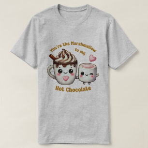 Du bist der Marshmallow zu meinem Herzen - Niedlic T-Shirt