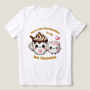 Du bist der Marshmallow zu meinem Herzen - Niedlic Tri-Blend Shirt