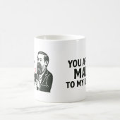 Du bist der Marx zu meiner Engels Valentine Card Kaffeetasse (Mittel)