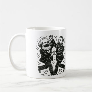 Du bist der Marx zu meiner Engels Valentine Card Kaffeetasse