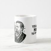 Du bist der Marx zu meiner Engels Valentine Card Kaffeetasse (Mittel)