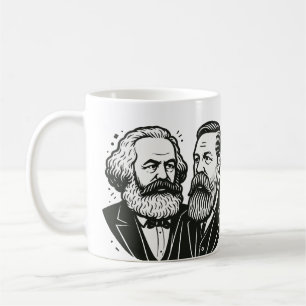 Du bist der Marx zu meiner Engels Valentine Card Kaffeetasse