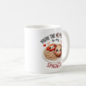 Du bist der Meatball zu My Spaghetti -Tasse Kaffeetasse (VorderseiteRechts)