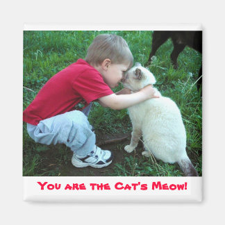 Du bist der Meow der Katze! Magnet