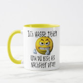 Du bist der Naechste! Tasse (Links)