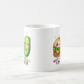 "Du bist der Schleicher zu meinem BURGER - Funny V Kaffeetasse (Mittel)